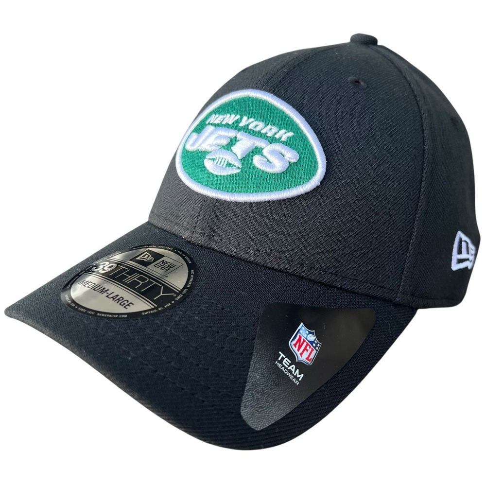 New York NY Jets New Era NFL "Team Classic" 39THIRTY Flex Hat  Green/Black M/L